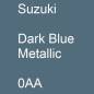 Preview: Suzuki, Dark Blue Metallic, 0AA.